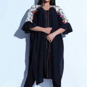 مانتو تابستانه نخی برند پری