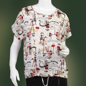 بلوز زنانه نخی