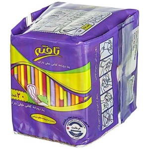 نواربهداشتی تافته مدل یلدا و پروانه 3بسته 7عددی به همراه پد روزانه