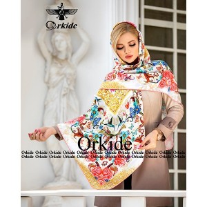 روسری پاییزه نخی امانوئل برند ارکیده کد52-63232