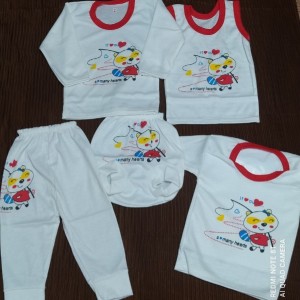 لباس پنج تیکه نوزادی-148029