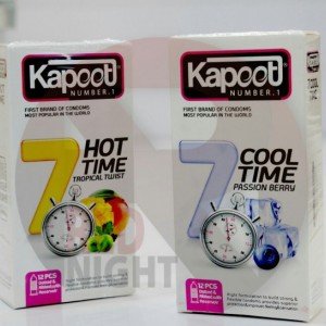پک دو عددی کاندوم هات تایم و cool tim