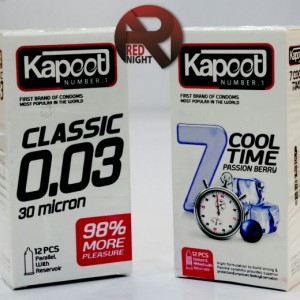 پک دوتایی کاندوم کلاسیک و کول تایم