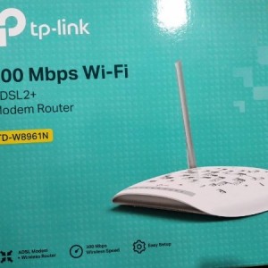 مودم روتر ADSL2 بی‌سیم N300 تی پی-لینک مدل W8961N-59116