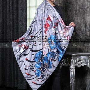 روسری نخ ابریشم گارزا 122-62 برند ارکیده-44416