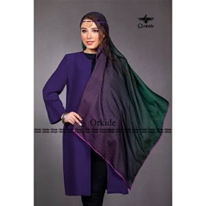 روسری نخ ابریشم گارزا برند ارکیده کد204