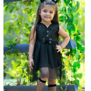 سرفان مشکی محرمی دخترانه