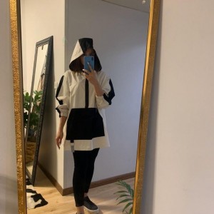 هودی دو رنگ