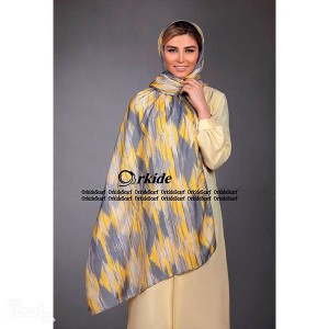 شال نخی ژاکارد سوزنی برند ارکیده کد13-48816