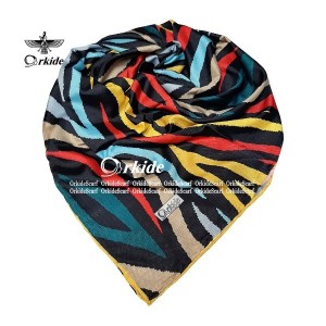 روسری نخ ابریشم گارزا ارکیده 122-137