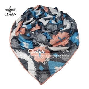 روسری نخ ابریشم گارزا ارکیده 122-139