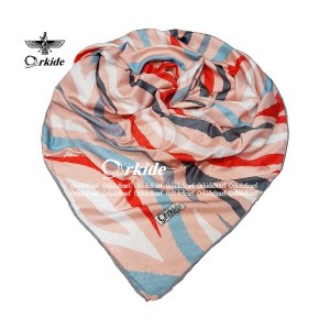 روسری نخ ابریشم گارزا ارکیده 122-136