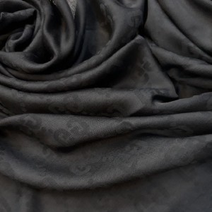 روسری مشکی ژاکارد-88482