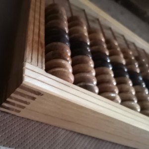 چرتکه چوبی سایز متوسط-55432