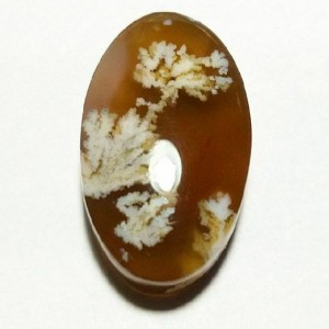 نگین عقیق شجر برفی