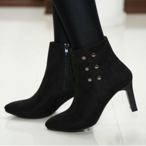 نیم بوت پاشنه بلند زنانه