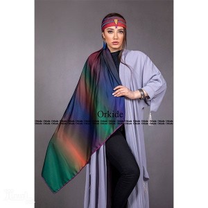 روسری نخ ابریشم گارزا برند ارکیده کد216-49639