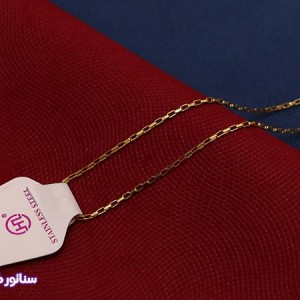 زنجیر استیل آجری طلایی Z9021