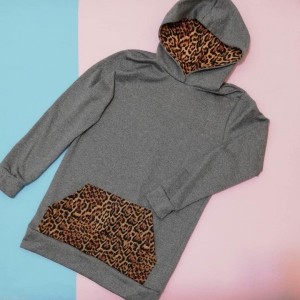 هودی زنانه طرح پلنگی