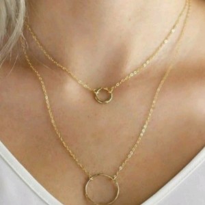 گردنبند دو ردیفه
