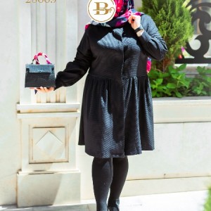 مانتو عروسکی سایز بزرگ مدل 28009