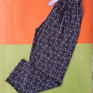 شلوار راحتی نخ پنبه زنانه-155267