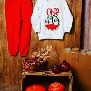 ست بلوز و شلوار کودک ویژه شب یلدا لباس بچگانه یلدایی-67140