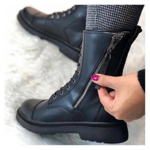 بوت زیپ کج زنانه