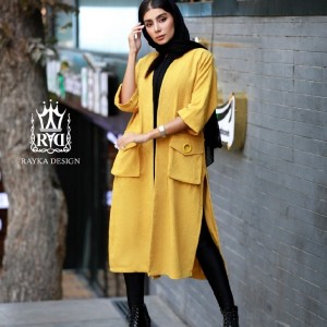 مانتو زنانه مخمل-63221