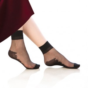 پک 12 تایی جوراب مچی پاریزین و شیشه ای کفه دار