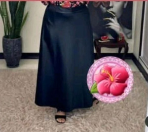 دامن طرح چرم نیم کلوش-96593