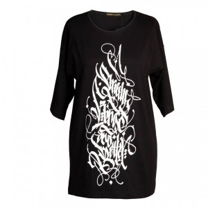 تیشرت لانگ طرح ژاپنی