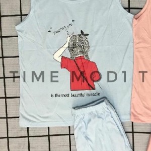 ست تاپ و شلوارک زنانه