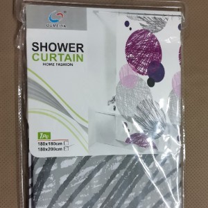 پرده حمام پارچه ای