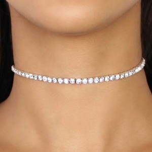 گردنبند چوکر نگینی-76853