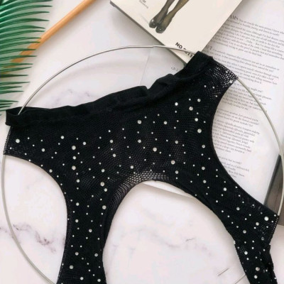 جوراب شلواری نگینی زنبوری فاق باز و پشت باز 36 تا 44-125687