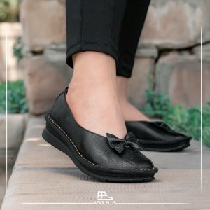 کفش زنانه چرم راحتی و روزمره مدل الینا برنداذرپلاس-106214