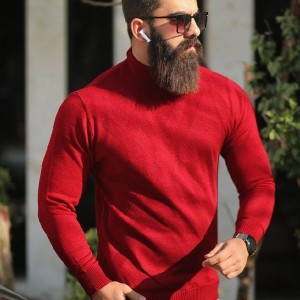 بافت یقه سه سانت مردانه-123755