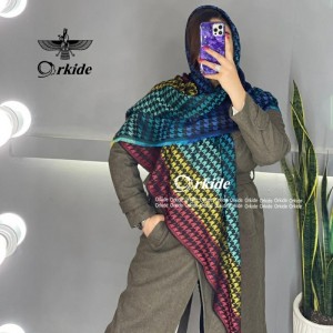 روسری نخی پاییزه برند ارکیده کد NPE02